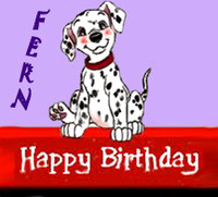 Fern happy birthday