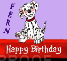 Fern happy birthday