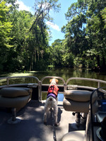 lady looking out back of boat4114
