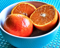 Honeybells bowl of fruit-3807