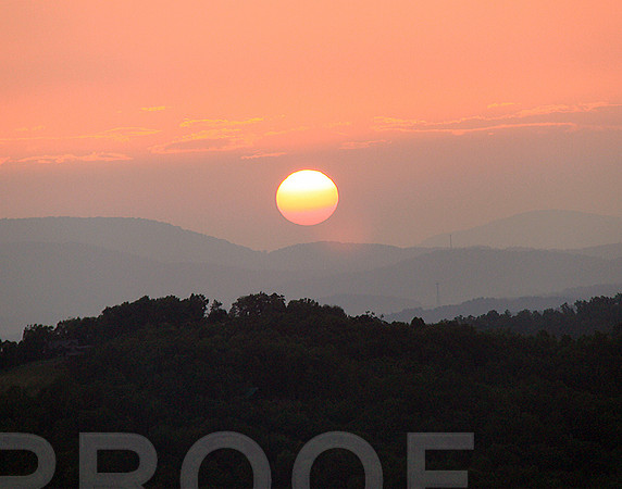 mountain sunset 2117