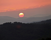 mountain sunset 2119