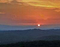 mountain sunset 2111