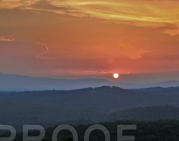 mountain sunset 2111