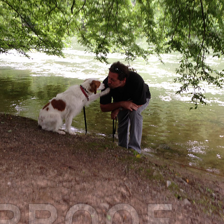 Lady dave by river