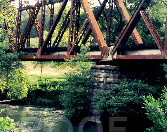 bridge rusted